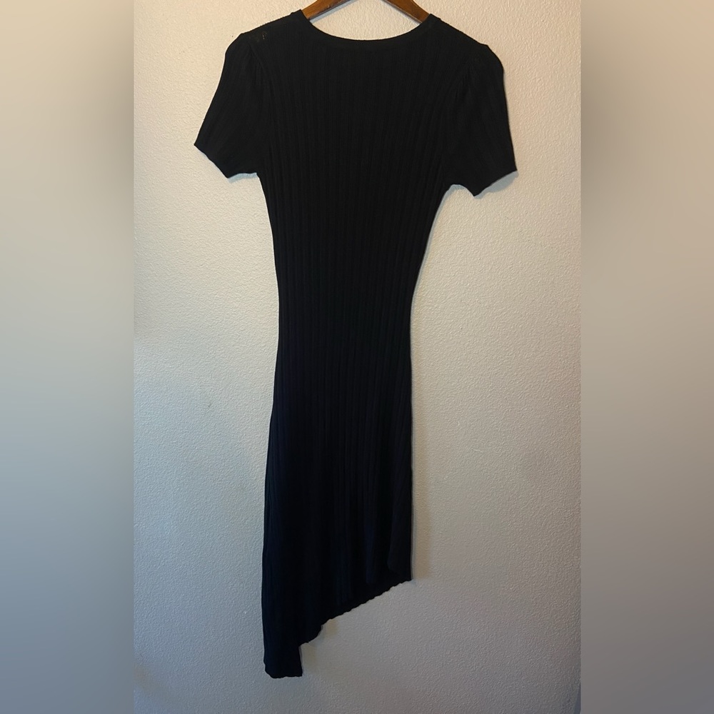 Cider Black Cutout Dress Small NWT - Picture 5 of 13